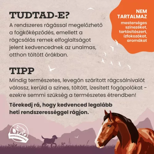 Farkaskonyha Mini jutalomfalat lótüdő 100g