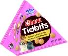 INABA Churu Tidbits golyók tonhalas lazac ízű kiegészítő eledel macskáknak  3x12g