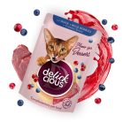 DELICKCIOUS Meow - for Dessert kacsa & bogyós gyümölcs nedves macskaeledel 12x80g