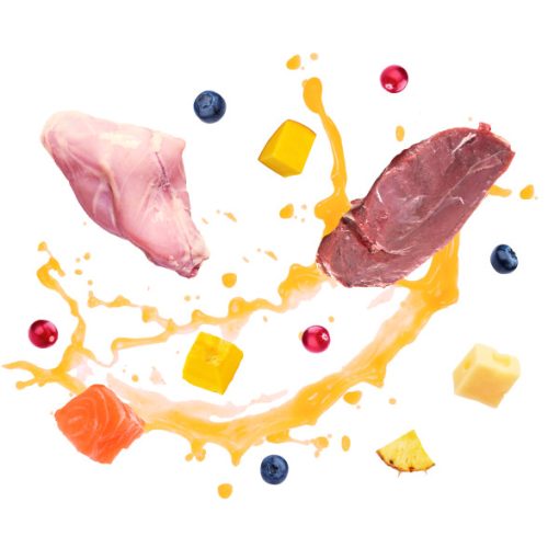 DELICKCIOUS Dinner and dessert Set for Cats MP vegyesmix nedves macskaeledel 330g