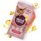 DELICKCIOUS Nose - licking Creamy Snack kiegészítő eledel macskáknak csirke & ananász 4x15g