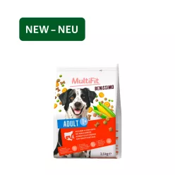   MultiFit Benissimo adult száraz kutyaeledel marha&zöldség 2,5kg