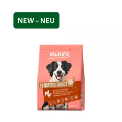  MultiFit Sensitive adult száraz kutyaeledel bárány&baromfi&rizs 2,5kg