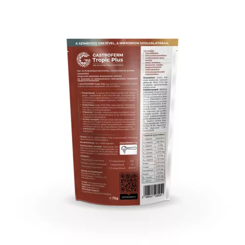 Gastroferm Tropic Plus Pre- és probiotikum készítmény diszmadárnak 70g