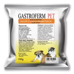   Gastroferm Pet multivitamin&probiotikum készítmény kutyáknak 100g