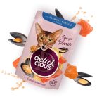 DELICKCIOUS Purr - for Dinner lazac & kagyló nedves macskaeledel 12x85g