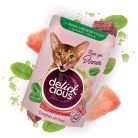 DELICKCIOUS Purr - for Dinner kacsa & csirke & spenót nedves macskaeledel 12x85g