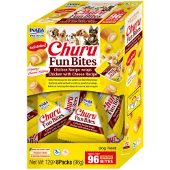 INABA Churu Fun Bites wrap csirke&sajt töltelékkel 8x12g