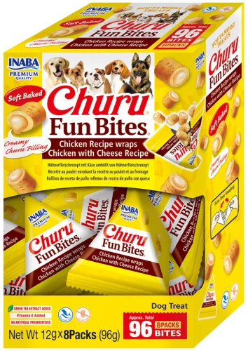 INABA Churu Fun Bites wrap csirke&sajt töltelékkel 8x12g