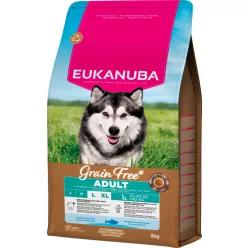   Eukanuba gabonamentes Large Breeds száraz kutyaeledel felnőtt tengeri hal 3kg