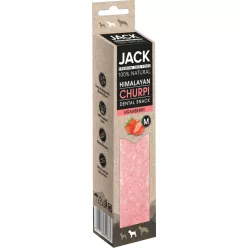   JACK himalájai churpi fogtisztító kutya jutalomfalat eper M 70g