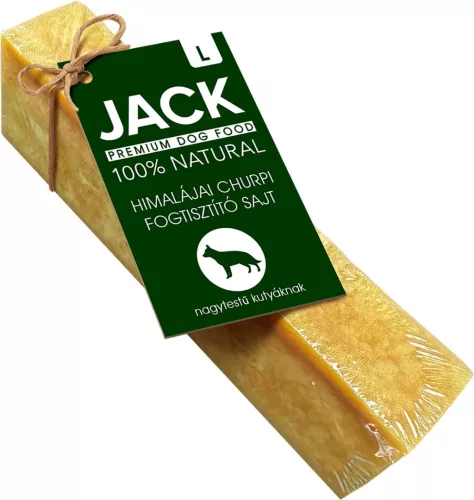 JACK himalájai churpi fogtisztító kutya jutalomfalat sajt L 90g