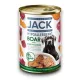 JACK hipoallergén nedves kutyaeledel vaddisznó&édesburgonya konzerv 12x400g