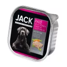 JACK gabonamentes nedves kutyaeledel pulyka&vad&zöldség pástétom tálka 12x150g