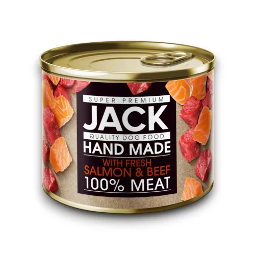 JACK Super premium lazac&marha konzerv 15x200g