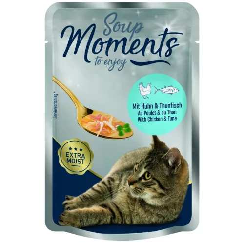 Moments Soup macska tasak MP vegyes 12x40g