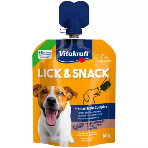 Vitakraft Licks&Treat krém kutya jutalomfalat máj 60g