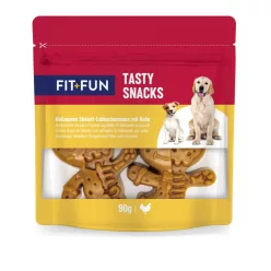   Fit+Fun Halloween Tasty Snacks kutya jutalomfalat csontváz alakú 90g
