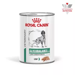   Royal Canin Veterinary Glycobalance Carbohydrate glükózellátás szabáyozás nedves kutyaeledel konzerv 12x410g