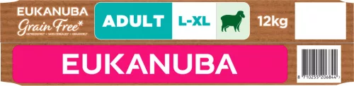 Eukanuba gabonamentes Large Breeds száraz kutyaeledel felnőtt bárány 12kg