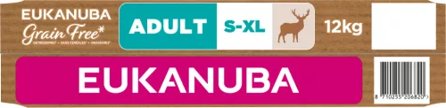 Eukanuba gabonamentes száraz kutyaeledel felnőtt szarvas 12kg