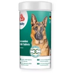   8in1 Vitality Glükózamin + MSM tabletta felnőtt és idős kutyák számára 55 db