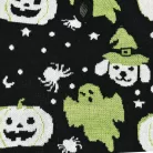 Fit+Fun Halloween kötött kutyapulóver sötétben világító minta 32cm