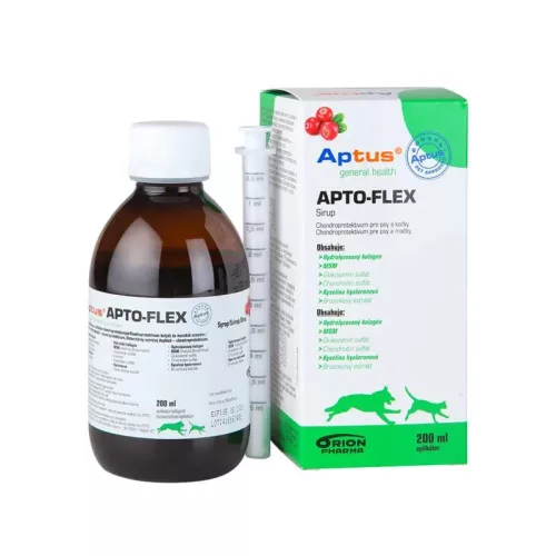 Aptus Apto-Flex szirup+fecskendő ízületvédő kutyáknak és macskáknak 200ml