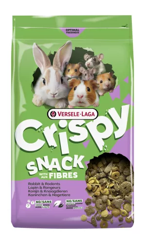 Versele-Laga Crispy Snack Fibres nyúl- és rágcsálóeledel 1,5kg