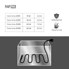 Happet Terra Line fűtőkábel 80W 9m