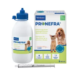   Virbac Pronefra oldat vesetámogató kiegészítő eledel kutyáknak és macskáknak 180ml