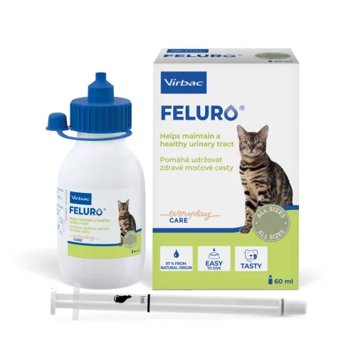 Virbac Feluro ízesített szuszpenzió húgyuti egészség kiegészítő eledel macskáknak  60ml