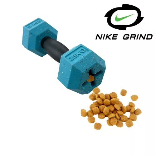 Nike Grind tölthető kutyajáték Dumbbell kék M