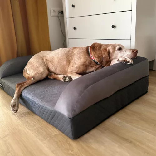 NRDOGS Ortoped Pro fekhely Soft Magic szürke M 60x80cm