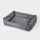 NRDOGS Basket Gaia fekhely Silver S 63x58cm