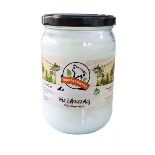 Farkaskonyha bio kókuszolaj 500ml