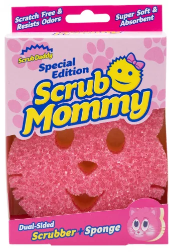 Scrub Mommy súrolószivacs cica