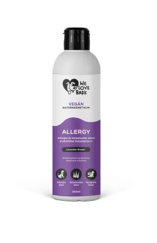 We Love Bark Allergy hipoallergén kutyasampon 250ml