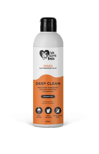 We Love Bark Deep Clean prebiotikus kutyasampon 250ml