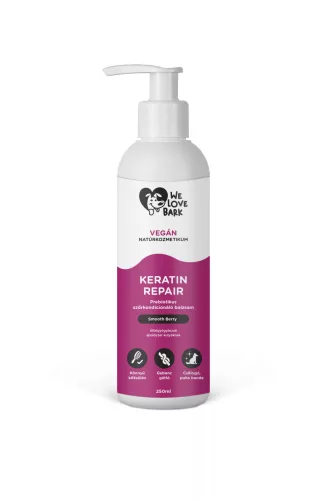 We Love Bark Keratin Repair prebiotikus szőrbalzsam 250ml