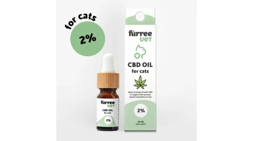Fürree VET CDB olaj macskáknak 2% 10ml
