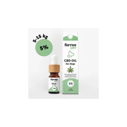 Fürree VET CBD olaj 5% 15kg alatti kutyáknak 10ml