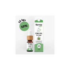 Fürree VET CBD olaj 10% 15kg feletti kutyáknak 10ml