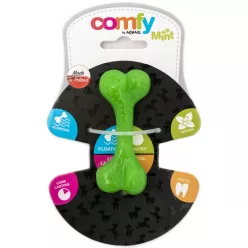   Comfy Dental Bone mentolos fogtisztító csont kutyajáték zöld 8,5cm