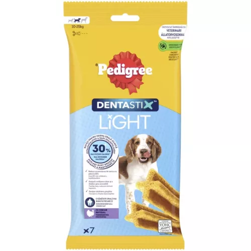 Pedigree DentaStix Light kutya jutalomfalat M 98g