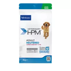   Virbac Veterinary HPM Neutered száraz kutyaeledel Large&Medium adult 3kg