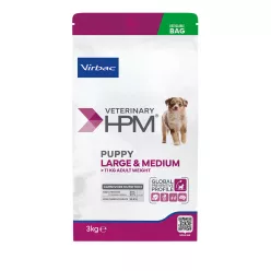   Virbac Veterinary HPM száraz kutyaeledel Large&Medium puppy 3kg