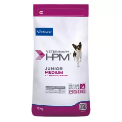 Virbac Veterinary HPM száraz kutyaeledel Medium junior 12kg