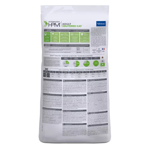 Virbac Veterinary HPM Neutered száraz macskaeledel adult 12kg