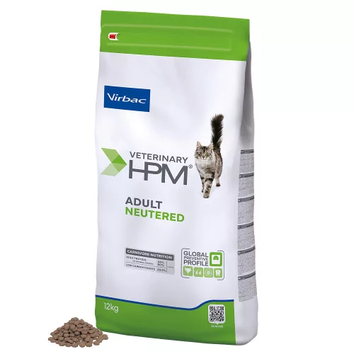 Virbac Veterinary HPM Neutered száraz macskaeledel adult 12kg